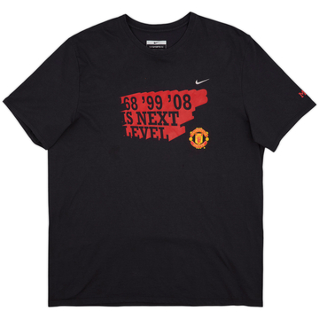 2009-10 Manchester United Nike T-shirt graphique - 7/10 - (XXL)