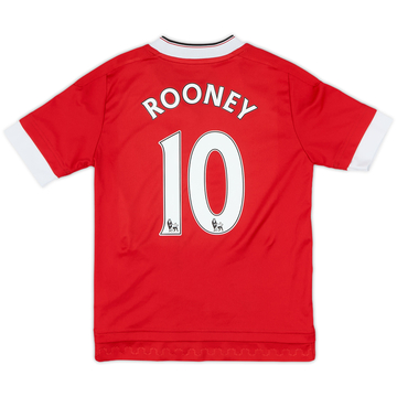 2015-16 Maillot Domicile Manchester United Rooney #10 - 9/10 - (S.Boys)