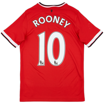 Maillot domicile Manchester United 2014-15 Rooney #10 - 6/10 - (XL.Boys)