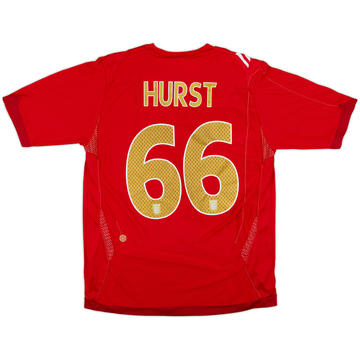 2006-08 England Maillot extérieur Hurst #66 - 6/10 - (M)
