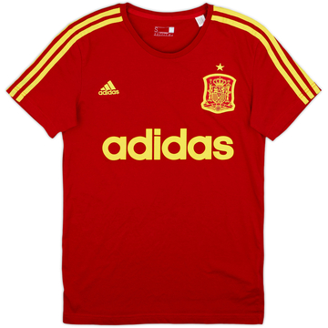 2016-17 Spain adidas T-shirt loisirs - 9/10 - (S)
