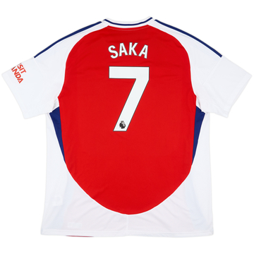 2024-25 Arsenal Maillot Domicile Saka #7 - 10/10 - (XXL)