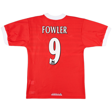 1998-00 Liverpool Maillot domicile Fowler #9 - 10/10 - (Y)