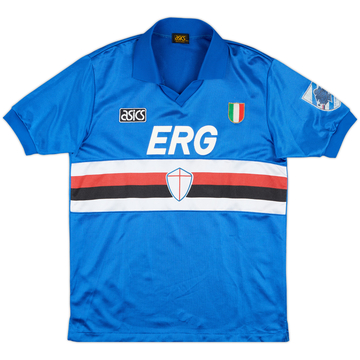 1991-92 Sampdoria Maillot Domicile - 7/10 - (M)