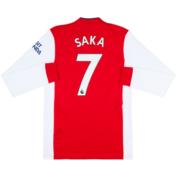 2021-22 Maillot Domicile ML Arsenal Saka #7 - 10/10 - (S)