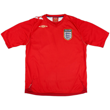 2006-08 England Maillot extérieur - 5/10 - (XL)