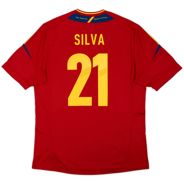 2011-12 Spain Maillot domicile Silva #21 - 8/10 - (L)