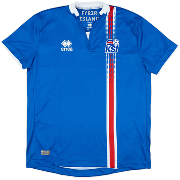 2016-18 Iceland Maillot Domicile - 9/10 - (S)