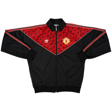 1990-92 Manchester United adidas Veste de survêtement - 8/10 - (L)