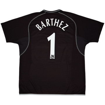 Maillot GK Manchester United Centenaire 2001-02 Barthez #1 - 9/10 - (XL)
