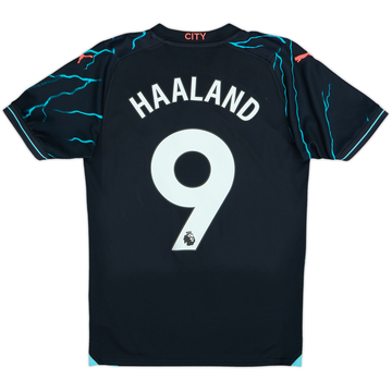 2023-24 Manchester City Maillot Third Haaland #9 - 10/10 - (S)