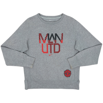 2012-13 Manchester United Nike Sweat-shirt - 9/10 - (L)