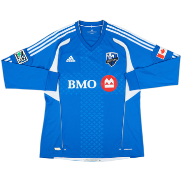 2012 Montreal Impact Maillot Domicile Authentique L/S - 10/10 - (XL)
