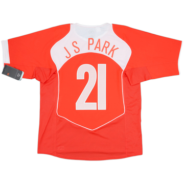 2004-06 Corée du Sud Maillot domicile J.S.Park #21 (L)