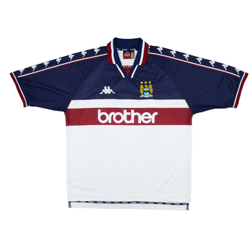 1997-98 Manchester City Maillot extérieur - 8/10 - (XL)