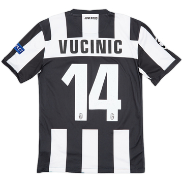 2012-13 Juventus Maillot Domicile Vucinic #14 - 6/10 - (S)