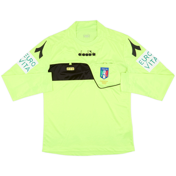 2018-19 Italy Diadora Arbitre Maillot manches longues - 9/10 - (M)