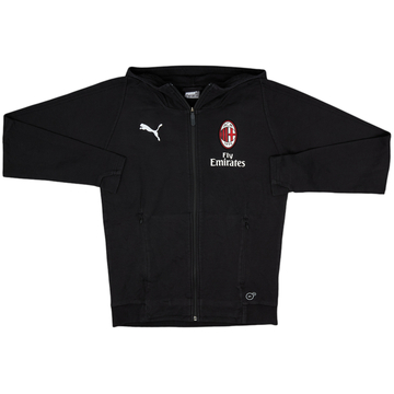 2018-19 AC Milan Puma Veste de survêtement à capuche - 9/10 - (XS)