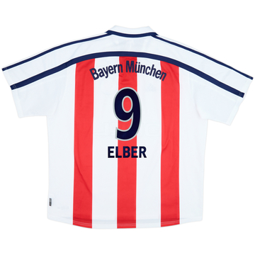 2000-01 Bayern Munich Maillot extérieur Elber #9 - 10/10 - (XXL)