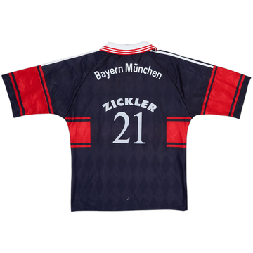 1997-99 Bayern Munich Maillot Domicile Zickler #21 - 6/10 - (M)