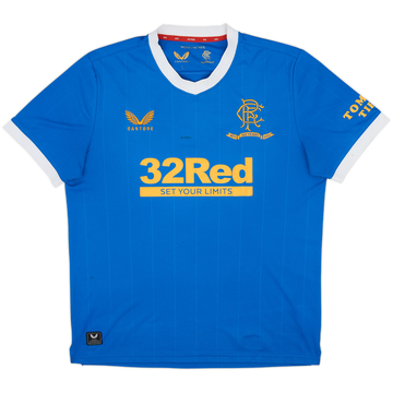 2021-22 Rangers Maillot domicile - 5/10 - (L)