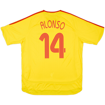 2006-07 Liverpool Maillot extérieur Alonso #14 - 5/10 - (XL)