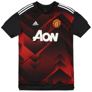 2017-18 Manchester United adidas Maillot d'entraînement - 8/10 - (M)