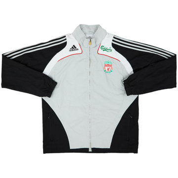 2008-09 Liverpool adidas Veste de survêtement - 8/10 - (L)