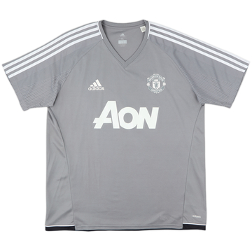 2017-18 Manchester United adizero Maillot d'entraînement - 9/10 - (XL)
