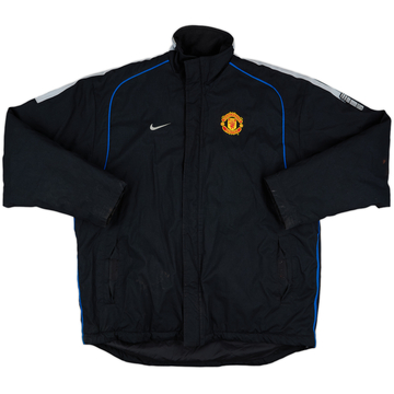 2002-03 Manchester United Nike Manteau de banc rembourré - 7/10 - (M)