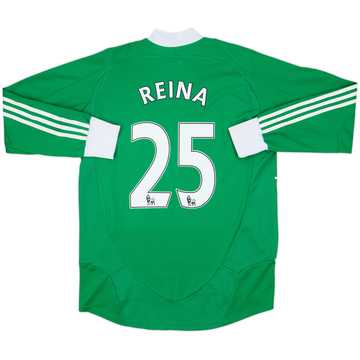 2008-09 Liverpool Maillot GK Version joueur Reina #25 - 6/10 - (M)