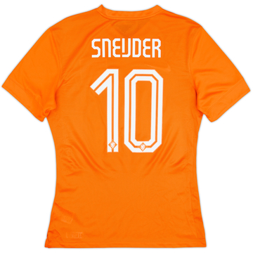 2014-15 Netherlands Maillot Domicile Authentique Sneijder #10 - 10/10 - (M)