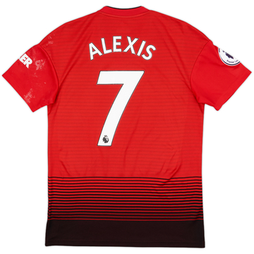 2018-19 Manchester United Maillot Domicile Alexis #7 - 5/10 - (S)