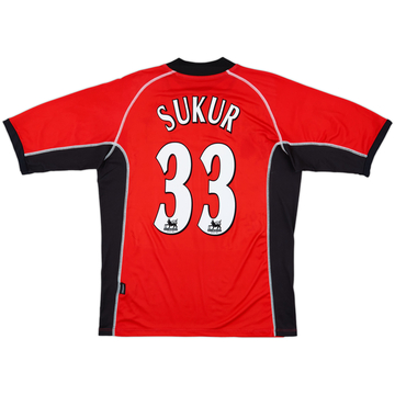2002-03 Blackburn Maillot extérieur Sukur #33 - 10/10 - (XL)