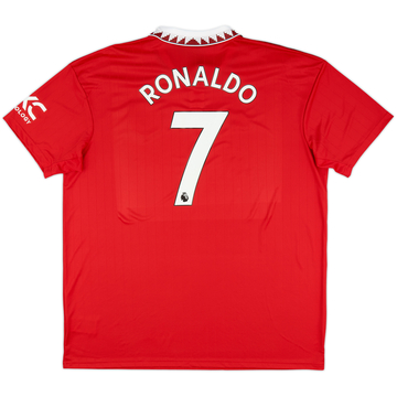 2022-23 Manchester United Maillot Domicile Ronaldo #7 (XXL)