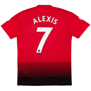 2018-19 Manchester United Maillot Domicile Alexis #7 - 6/10 - (S)