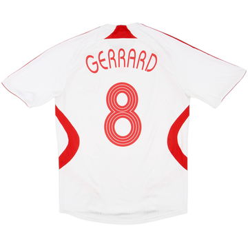 2007-08 Liverpool Maillot extérieur Gerrard #8 - 5/10 - (M)