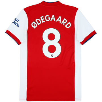 2021-22 Arsenal Maillot Domicile Odegaard #8 - 6/10 - (S)