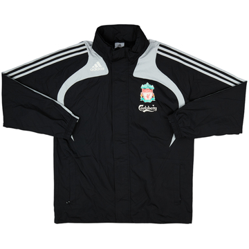 2008-09 Liverpool adidas Veste de pluie à capuche - 6/10 - (XL)