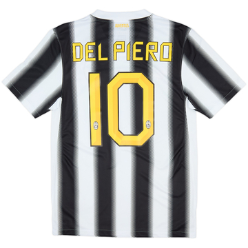 2011-12 Juventus Maillot domicile Del Piero #10 - 7/10 - (S)