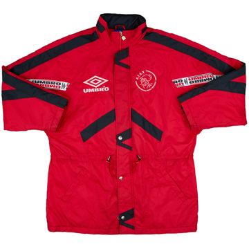 1994-95 Ajax Umbro Manteau de banc matelassé - 7/10 - (XXL)