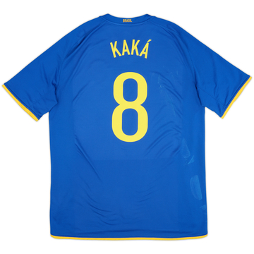 2008-10 Brazil Maillot extérieur Kaka #8 - 5/10 - (XL)