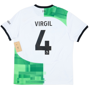 2023-24 Maillot Extérieur Liverpool Virgil #4 (XL)