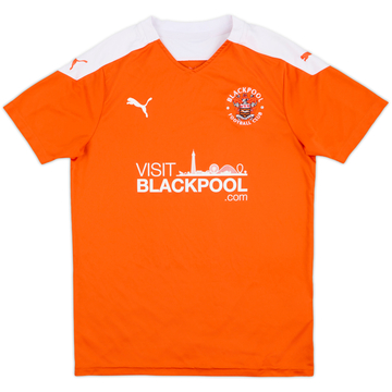 2020-21 Blackpool Maillot Domicile - 8/10 - (L.Boys)