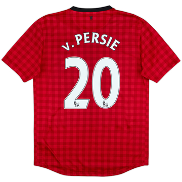 2012-13 Manchester United Maillot Domicile V.Persie #20 - 5/10 - (M)