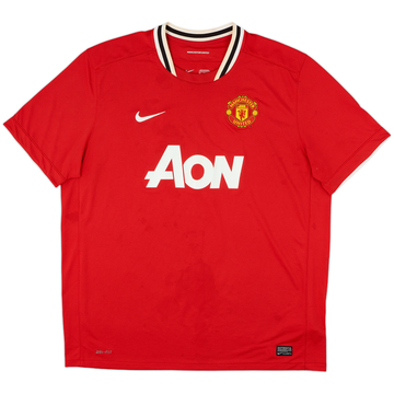 2011-12 Manchester United Maillot domicile - 5/10 - (XXL)
