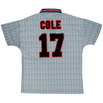 1995-96 Manchester United Kit complet extérieur Cole #17 - 9/10 - (M)