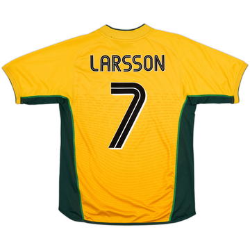 2002-03 Celtic Maillot extérieur Larsson #7 - 7/10 - (M)
