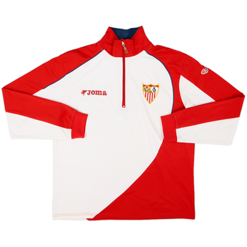 2005-06 Sevilla Joma Haut d'entraînement 1/4 Zip - 8/10 - (S)