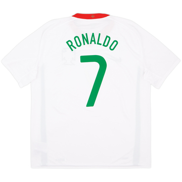2008-10 Portugal Maillot extérieur Ronaldo #7 - 8/10 - (XL)